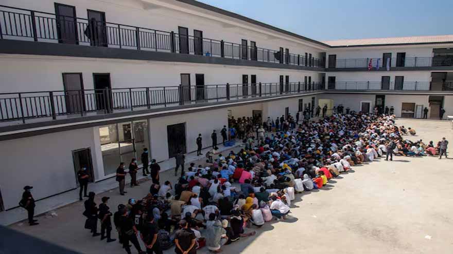 Nearly 700 people flee to Thailand after Myanmar scam centre raid