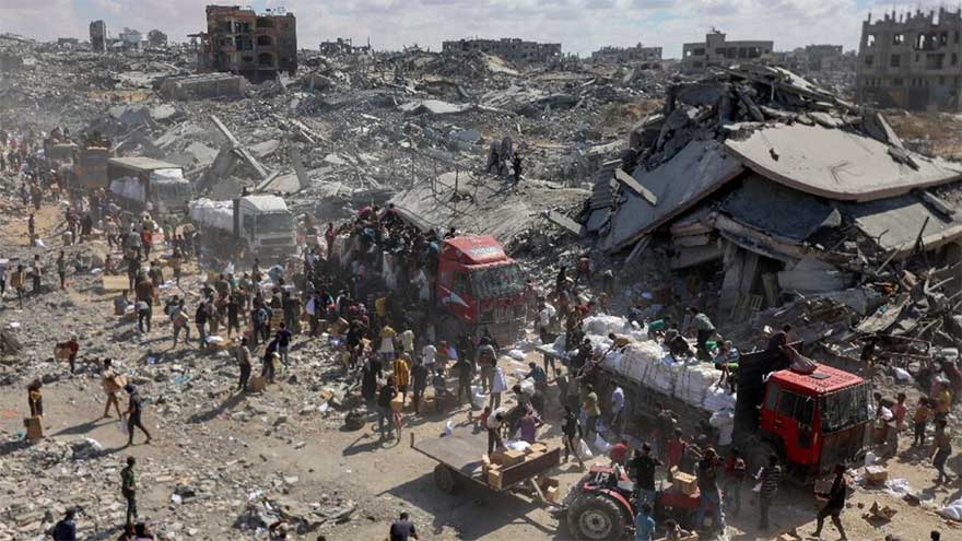 Aid to Gaza still a fraction of promised amounts: UN data