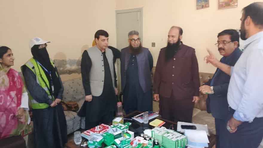 DG health inspects healthcare services in Faisalabad 