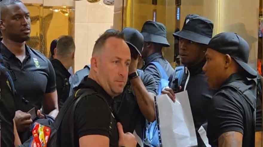 South African T20 team in Pakistan for three-match series