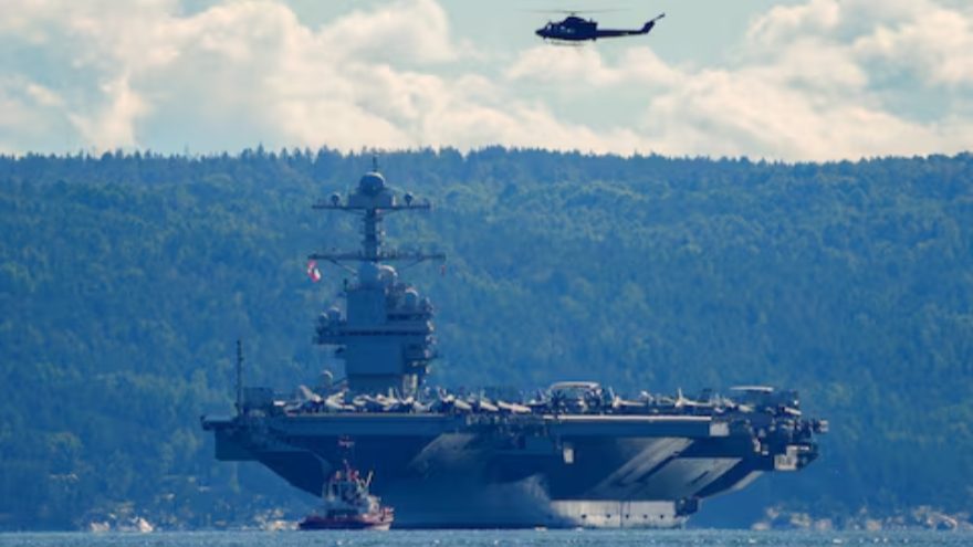 US to escalate military presence in South America with aircraft carrier group