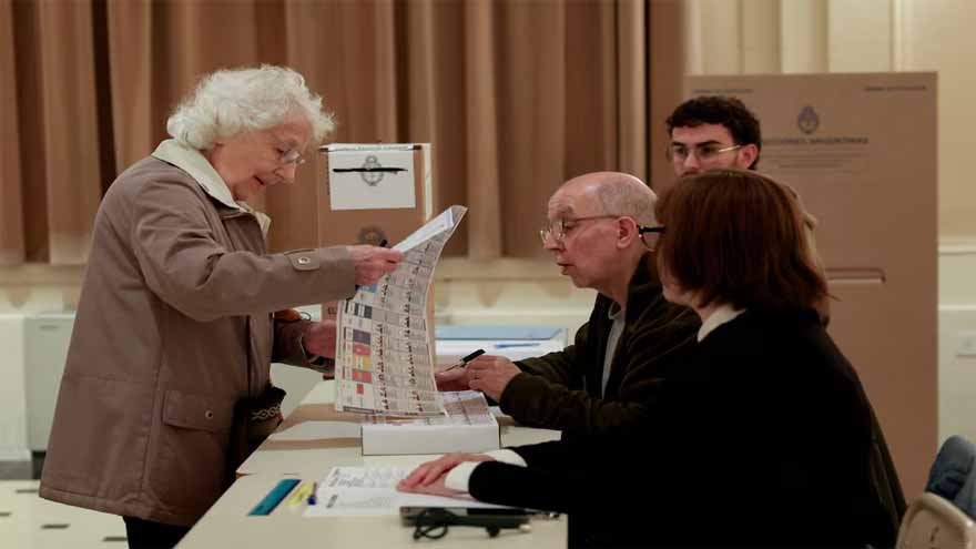 Argentines vote in high-stakes test of Milei's libertarian vision
