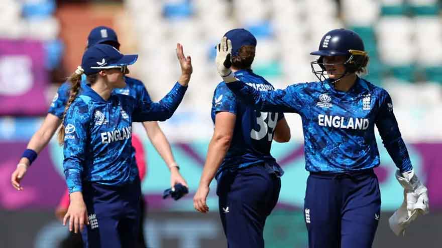 England's spinners and Jones star in Women's World Cup win over New Zealand