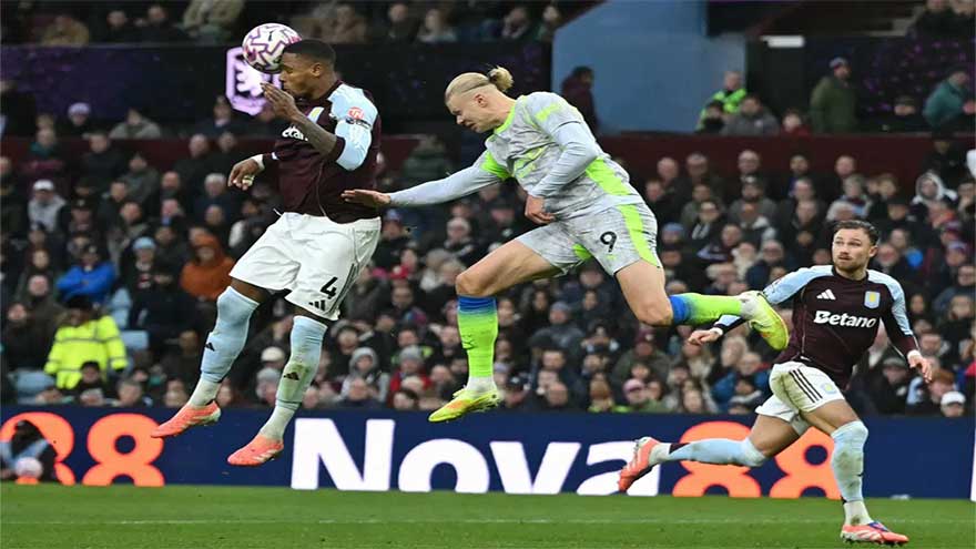 Cash strikes as Villa end Man City's nine-match unbeaten run
