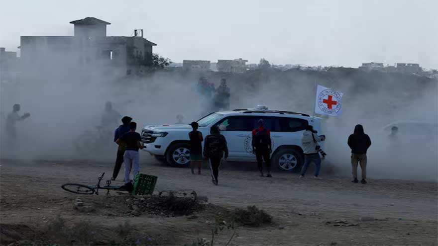 Israel allows Red Cross, Egyptian teams into Gaza as search for hostage bodies widens