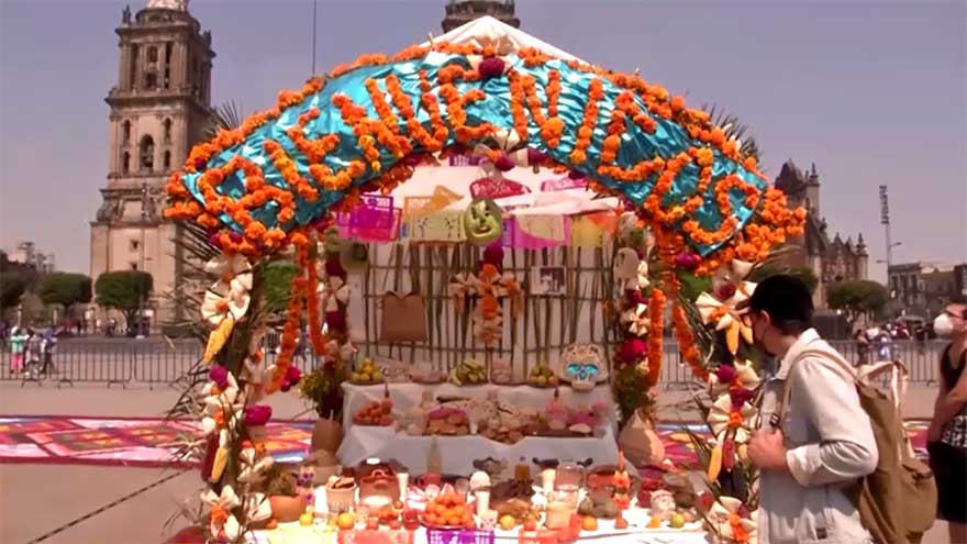 Skeletons parade opens Day of the Dead celebrations in Mexico City