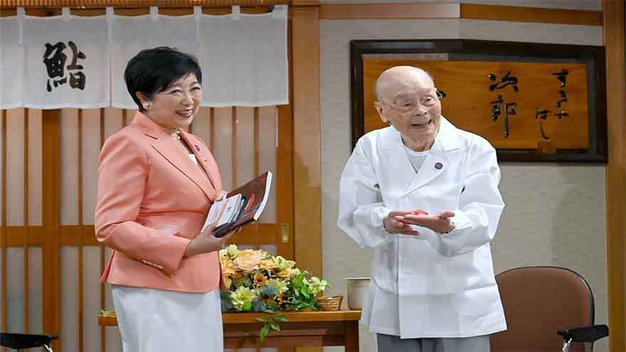 Japan's sushi legend Jiro Ono turns 100 and is not ready for retirement