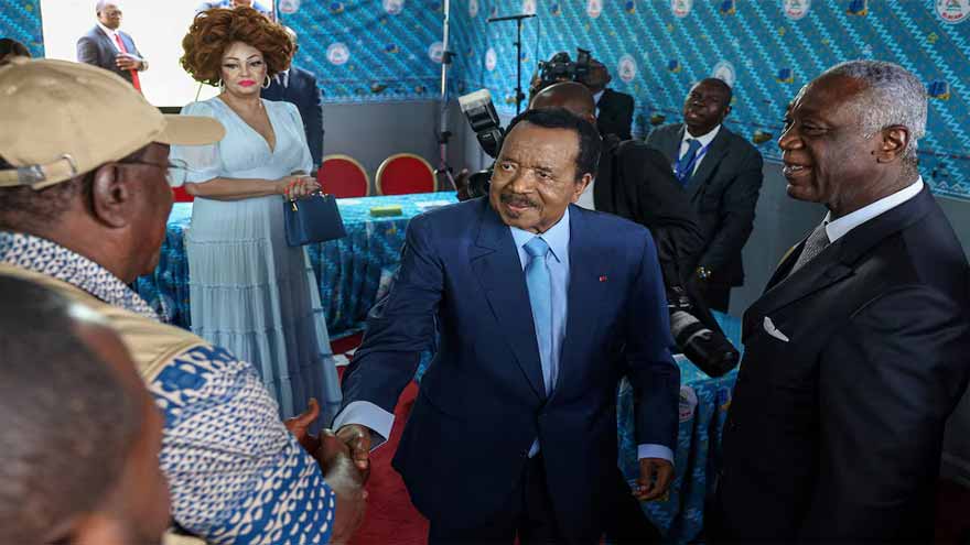 Cameroon's Biya re-elected at 92, opposition reports gunfire