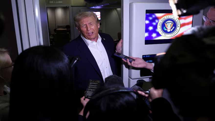 Trump says he underwent an MRI examination