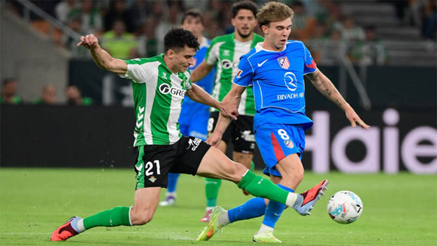 Atletico win at Betis to bounce back from Arsenal drubbing