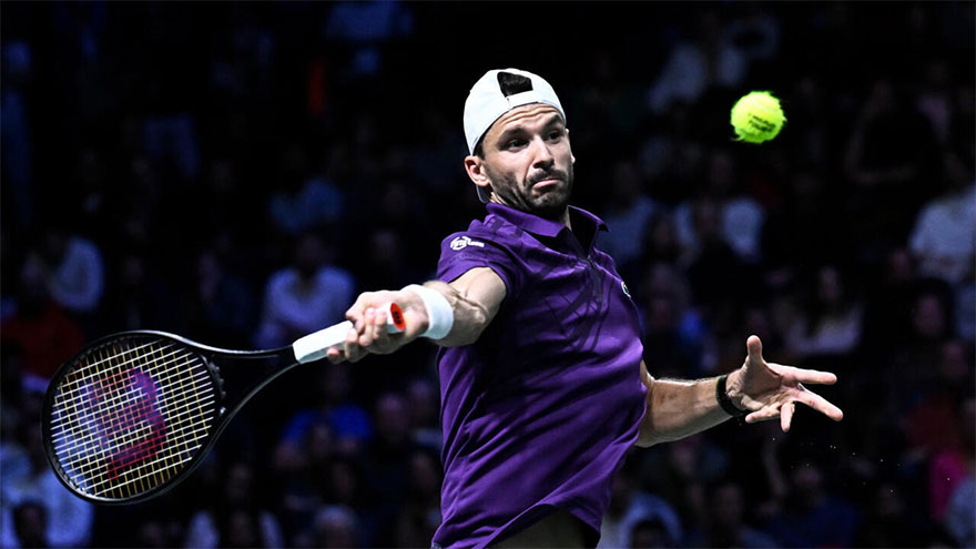 Dimitrov wins on comeback as Paris Masters enters new era