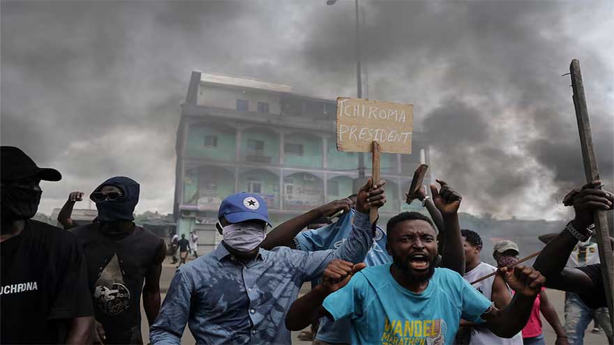 World's oldest ruler re-elected in Cameroon, protests erupt