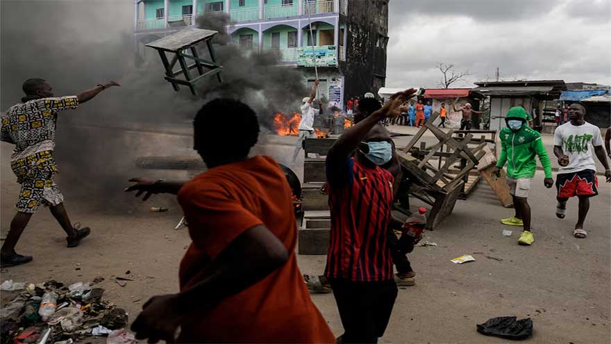 World's oldest ruler re-elected in Cameroon, protests erupt