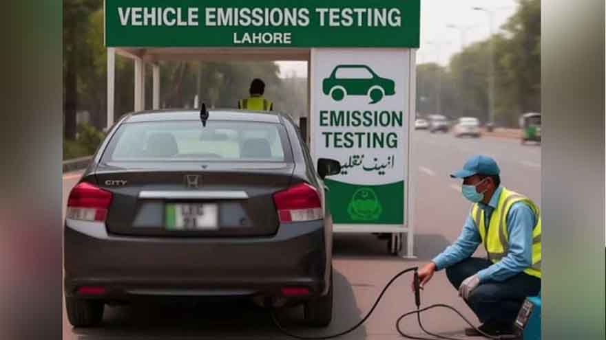 Punjab to ban vehicles without green stickers after Nov 15