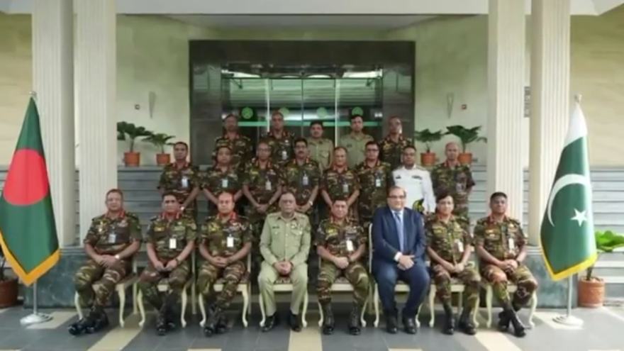 Pakistan, Bangladesh strengthen defence ties through high-level talks in Dhaka