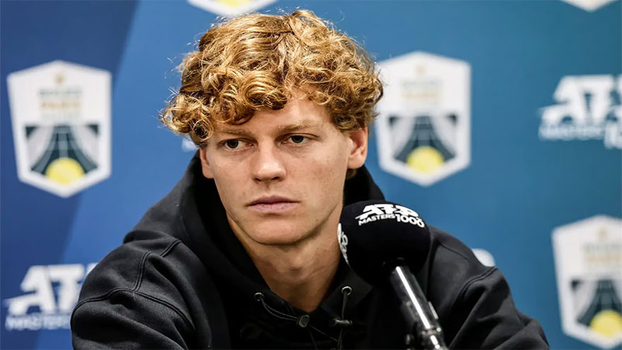 Sinner says 'impossible' to finish year as world number one