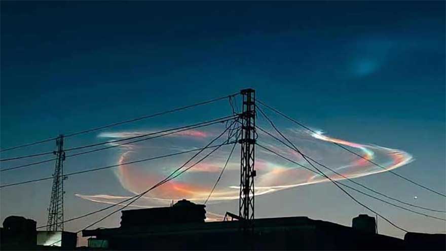 Quetta sky depicts rare lenticular cloud formation