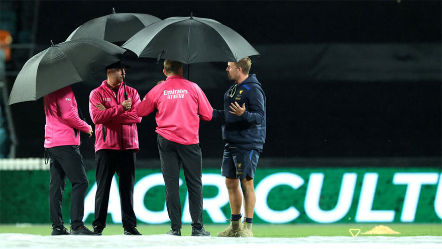 Rain washes out 1st Australia-India T20 match