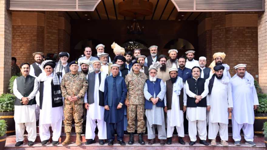 Field Marshal Asim Munir addresses Peshawar Jirga, reaffirms resolve against terrorism