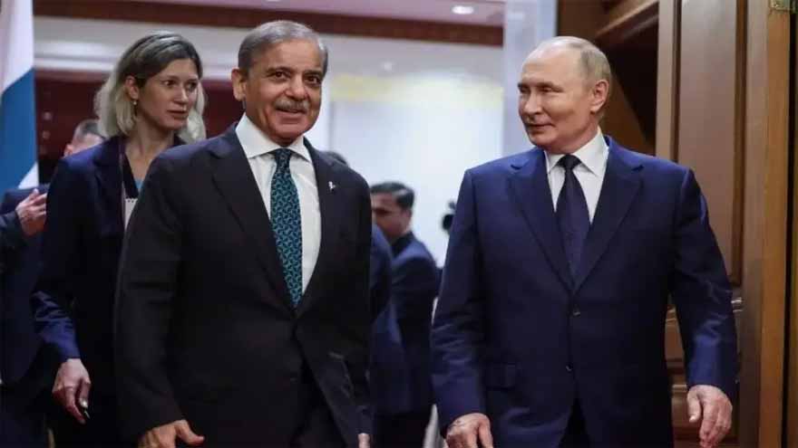Viral video of Russia's Putin threatening Pakistan is fake