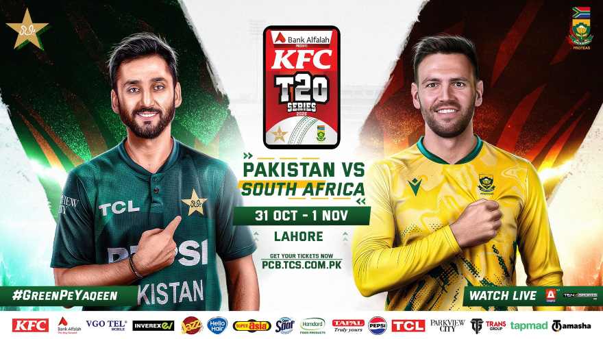 Pakistan prepare for high-stakes second T20 against South Africa in Lahore