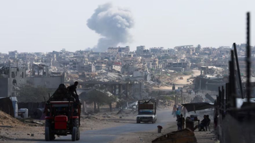 Hamas hands over bodies of two Israeli hostages