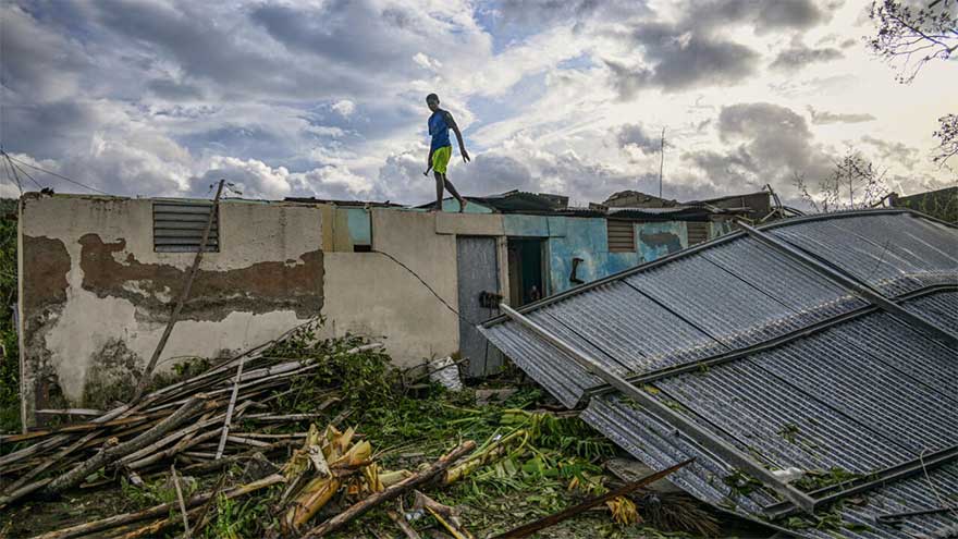 Devastated Caribbean assesses damage as hurricane eyes Bermuda