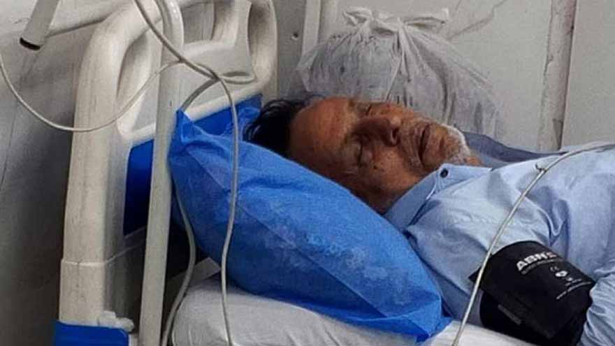 PTI's Mian Mehmoodur Rashid shifted to hospital with chest infection