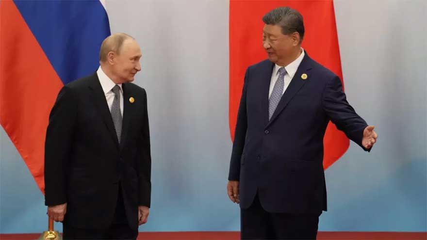Dunya News Xi and Putin round on West at regional summit in China