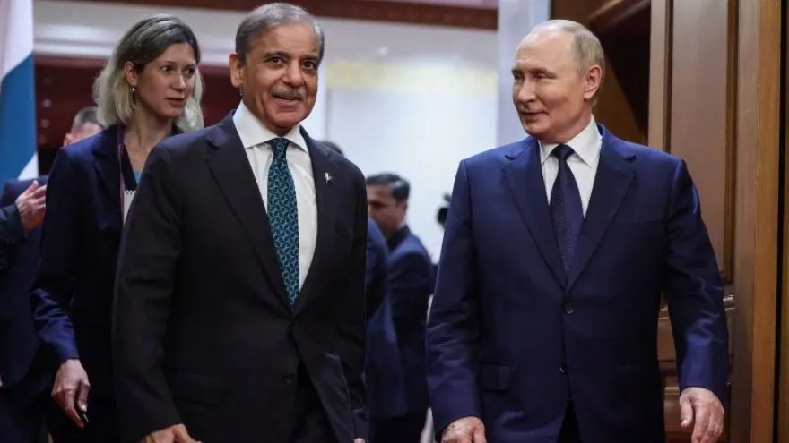 Pakistan has always been Russia's partner in Asia, Putin tells PM Shehbaz