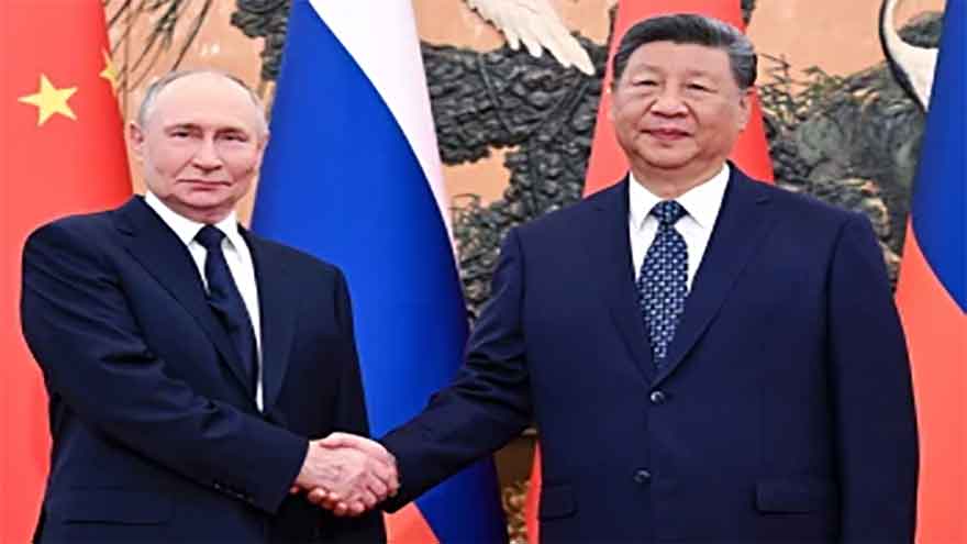 Xi and Putin reaffirm 'old friend' ties in the face of US challenges