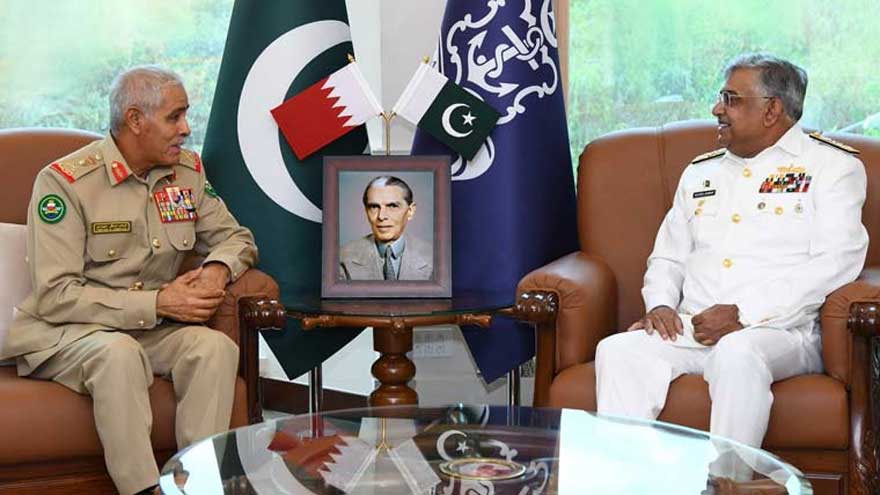 Pakistan, Bahrain vow to boost naval cooperation