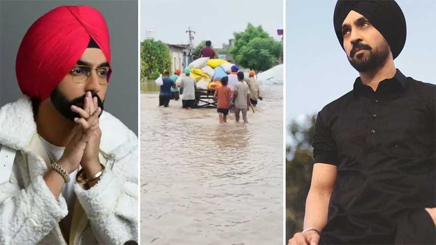 Diljit Dosanjh adopts 10 flood-affected villages