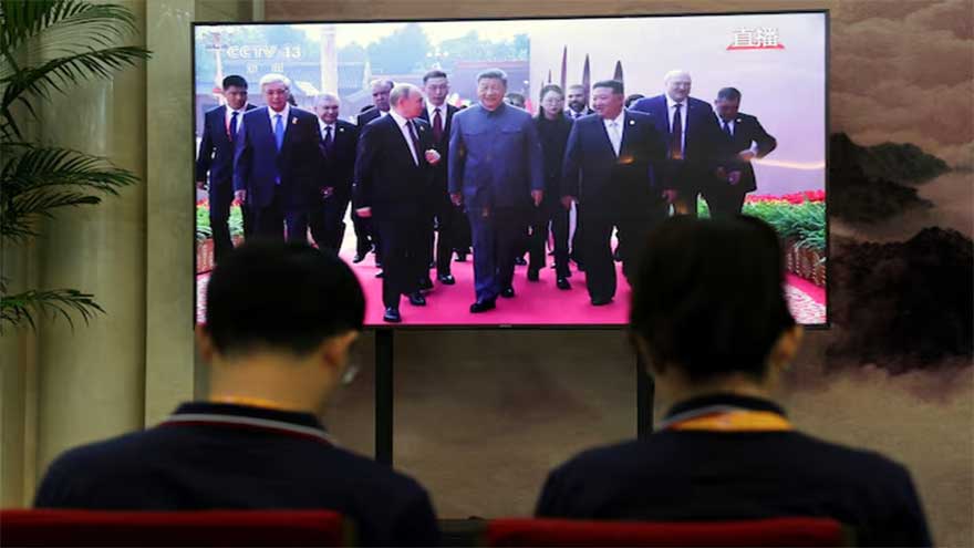 PM Shehbaz among foreign leaders at China's military parade?
