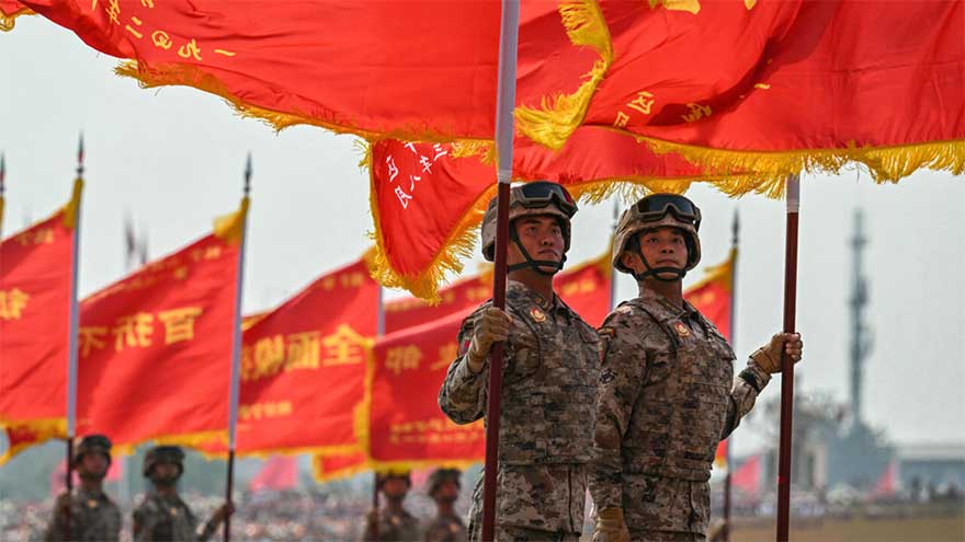 Dunya News Pomp, pageantry and prowess at Beijing's military parade