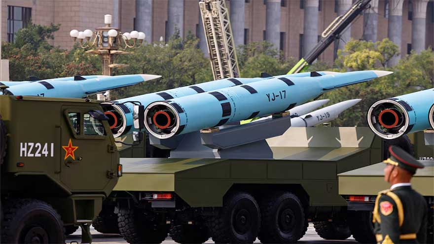 Dunya News What weapons China put on display at its military parade