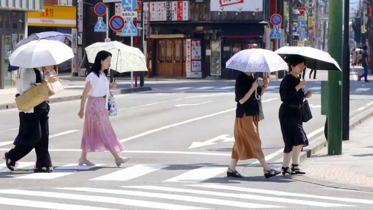 رواں سال برطانیہ، جاپان اور جنوبی کوریا میں تاریخ کی سب سے شدید گرمی ریکارڈ