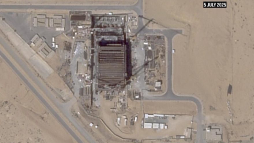 Construction intensifies at site linked to Israel's suspected nuclear program, satellite photos show