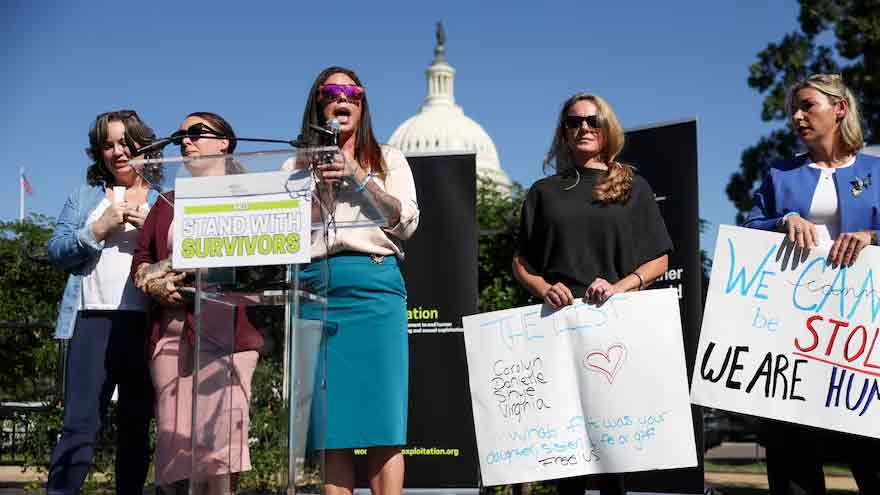 Epstein victims urge US Congress to pass bill requiring release of documents