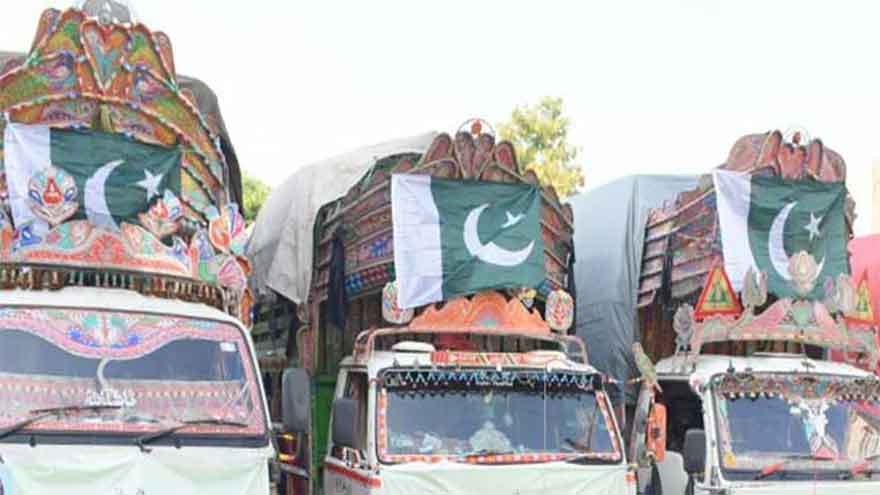 Pakistan dispatches 105 tonns of relief assistance to Afghanistan