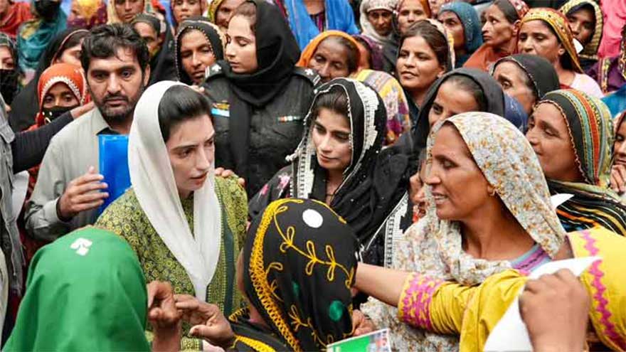 Aseefa calls for accelerating relief activities in Sindh
