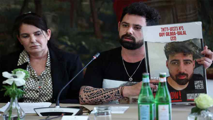 Hamas releases video of Israeli hostages held in Gaza