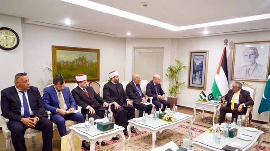 DPM Dar reaffirms unwavering solidarity with Palestinians