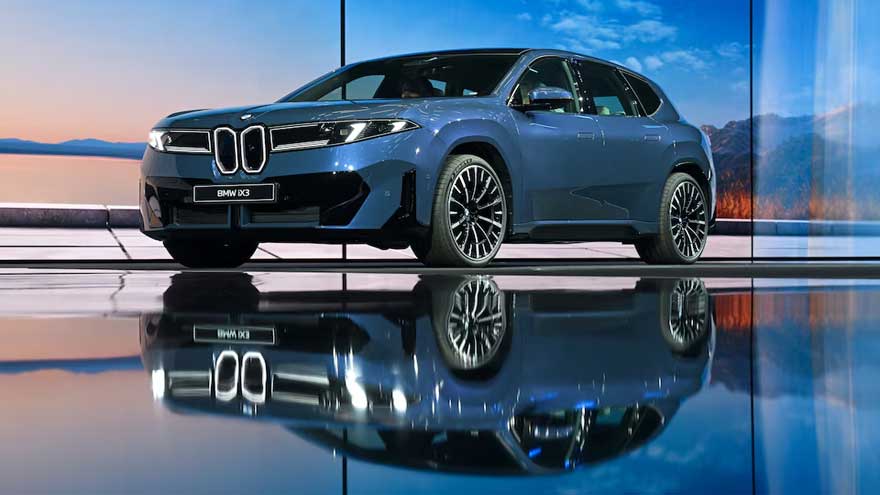 BMW unveils iX3 EV hopeful in push to recover market share