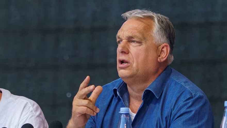 Hungary's Orban predicts chaos if pro-EU party wins next election