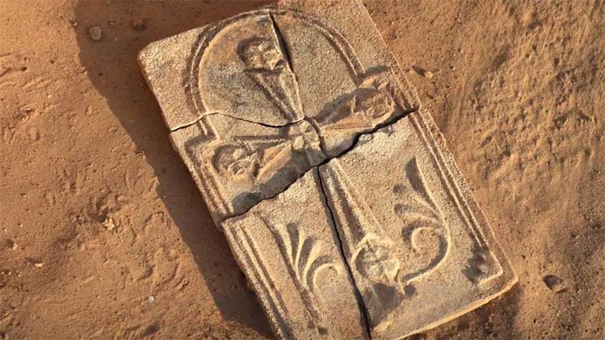 1,400-year-old Christian cross found in Abu Dhabi