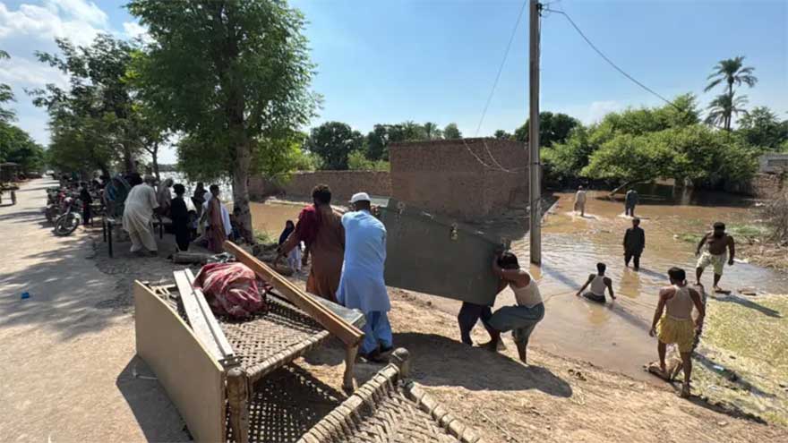 Several villages submerged as India releases more water into Sutlej River