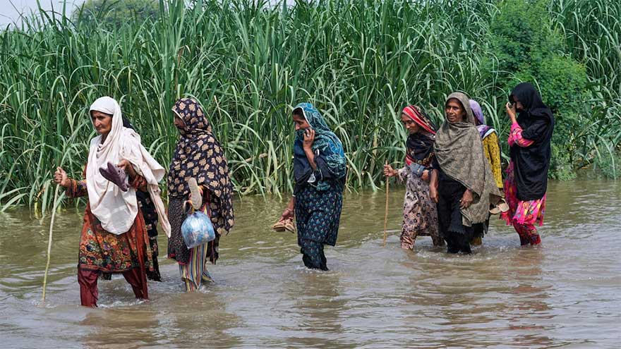 Several villages submerged as India releases more water into Sutlej River