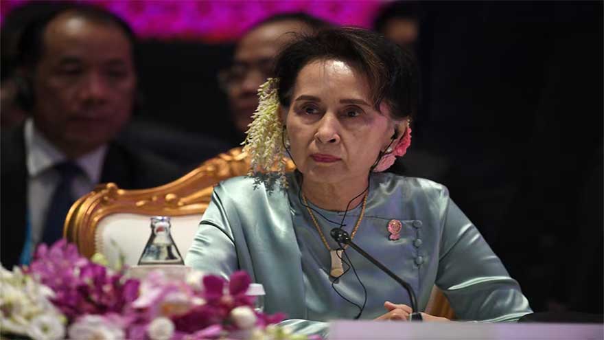 Dunya News Myanmar's Suu Kyi health worsening in military custody, son says