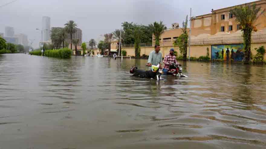 Karachi faces heavy rainfall, urban flooding risks as monsoon system intensifies